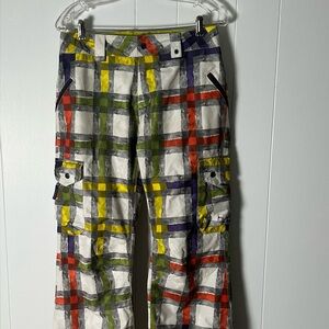 Burton Dry Ride Cool Flavors Snow Pants Size Small